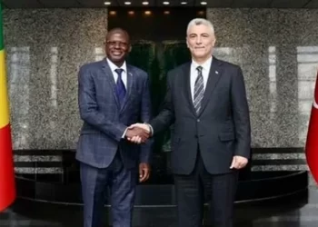 Bakan Bolat Malili Mevkidaşı Diallo ile bir araya geldi