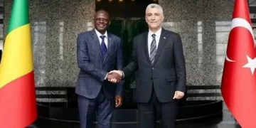 Bakan Bolat Malili Mevkidaşı Diallo ile bir araya geldi