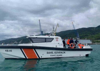 Sahil güvenlik ekiplerinden tatbikat