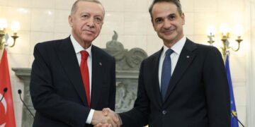 Cumhurbaşkanı Erdoğan, Miçotakis’in ziyareti öncesi Yunanistan basınına konuştu