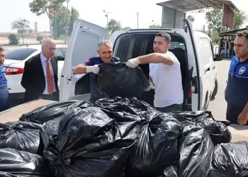 500 kilogram kaçak et imha edildi 500 kilogram kaçak et imha edildi