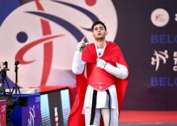 Milli tekvandocu Enbiya Taha Biçer, Avrupa şampiyonu oldu!