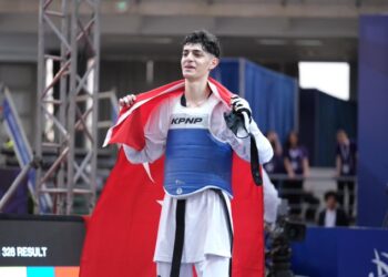 Milli tekvandocu Furkan Ubeyde Çamoğlu, Avrupa şampiyonu oldu!