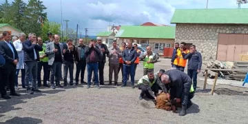 Muş Malazgirt’te konaklama ve dinlenme tesisinin temeli atıldı!