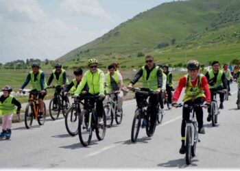 Muş’ta, 11. Yeşilay Bisiklet Turu düzenlendi!