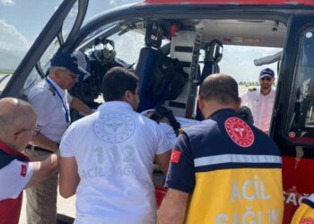 Muş’ta elektrik akımına kapılan 1 kişi Ankara’ya sevk edildi!
