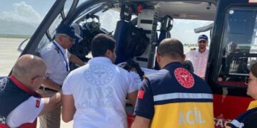 Muş’ta elektrik akımına kapılan 1 kişi Ankara’ya sevk edildi!