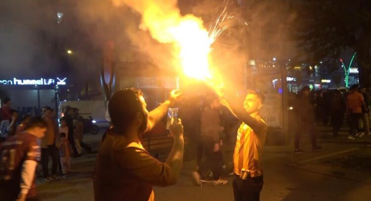 mus ta galatasaray in 24 sampiyonluk coskusu habermeydan
