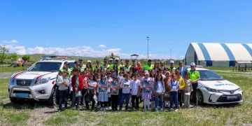 Muş’ta, Jandarma ekiplerinden öğrencilere trafik eğitimi!