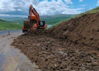 Muş Varto’da, 2 ayda 4. kez heyelan meydana geldi!