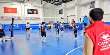 Muş Varto’da Liseler Arası Voleybol Turnuvası düzenlendi!