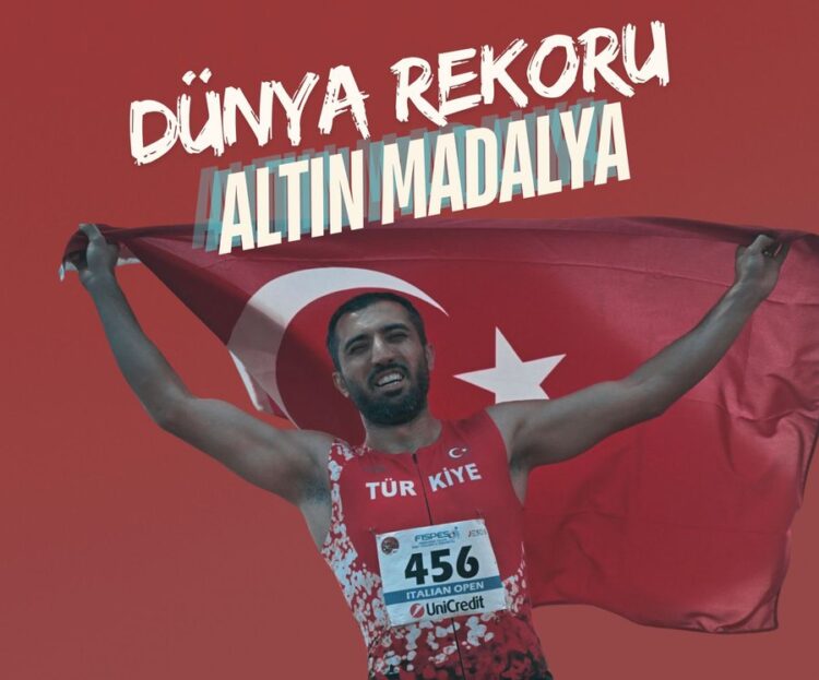 Para atlet Serkan Yıldırım, dünya rekoru kırarak dünya şampiyonu oldu! para atlet serkan yildirim dunya rekoru kirarak dunya sampiyonu oldu habermeydan e1716475165323