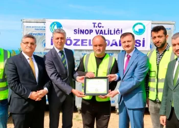 Sinop İl Özel İdaresi, sıfır atık belgesi almaya hak kazandı!