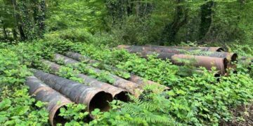Sinop’ta, kayıp sulama boruları bulundu!