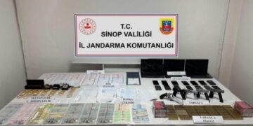 Sinop’ta tefecilik yapan 6 kişi tutuklandı!
