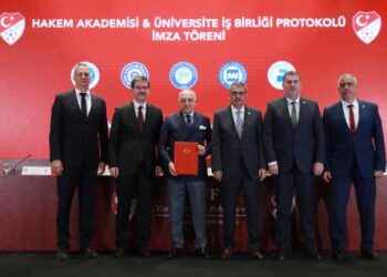TFF Hakem Akademisi ile 5 üniversite arasında işbirliği protokolü imzalandı!