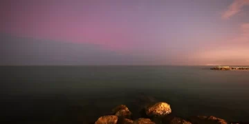 Güneş patlamasının ardından ‘Kuzey Işıkları’ Trabzon’da da görüldü