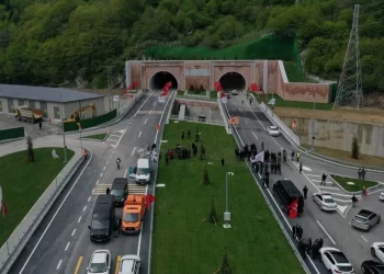 Yeni Zigana Tüneli’nden 1 milyon 770 bin araç geçti