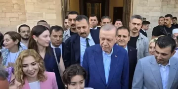 Cumhurbaşkanı Erdoğan bayram namazını Marmaris’te kıldı