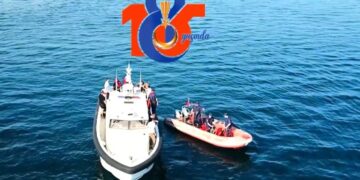 Jandarmanın 185’inci kuruluş yıl dönümünü gemi enkazına dalarak kutladılar