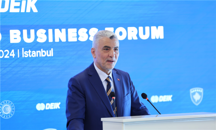Ticaret Bakani Bolat Turkiye Kosova Is Forumunda konustu habermeydan