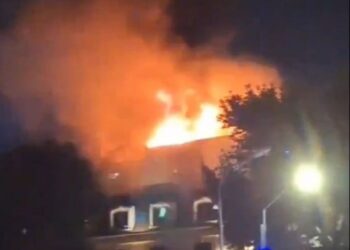 Bağdat Caddesi’nde korkutan yangın!