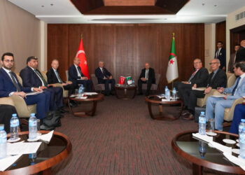 Bakan Bolat, mevkidaşı Zitouni ile bir araya geldi
