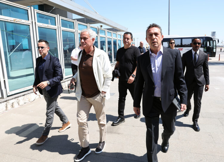 jose mourinho fenerbahce icin istanbul da habermeydan