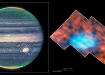 Jüpiter’in atmosferinin üst kısmında karmaşık yapılar keşfedildi