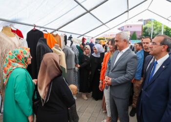 Muş’ta, 23 bin 287 kursiyer el emeği ürünlerini sergiledi!