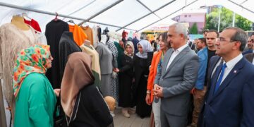 Muş’ta, 23 bin 287 kursiyer el emeği ürünlerini sergiledi!