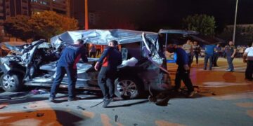 Muş’ta meydana gelen trafik kazasında 2 ölü 3 yaralı!