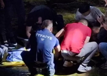 Muş’ta, selfie çekerken dereye düştü!