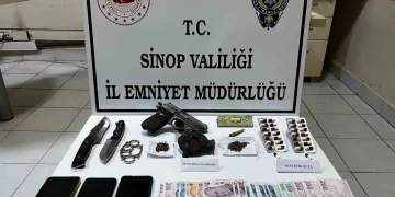 Sinop’ta, uyuşturucu operasyonunda 2 tutuklama!