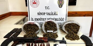 Sinop’ta, uyuşturucu tacirlerine yapılan operasyonda 2 tutuklama!