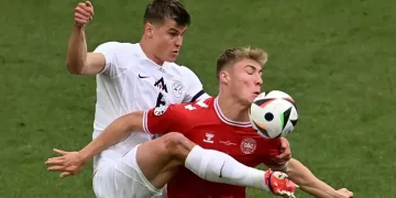 Slovenya-Danimarka maçında kazanan yok!