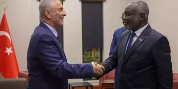 Bakan Bolat, Sudan Maliye Bakanı ile bir araya geldi