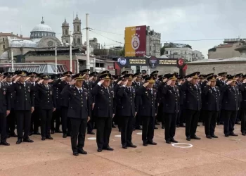 Taksim Meydanı’nda Jandarma Teşkilatı’nın 185. kuruluş yıl dönümü kutlandı