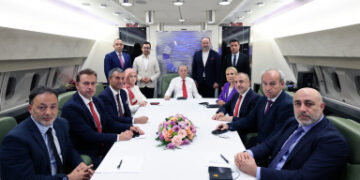 Cumhurbaşkanı Erdoğan Almanya dönüşü uçakta gazetecilere açıklamalarda bulundu