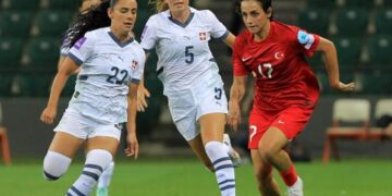 A Milli Kadın Futbol Takımı, İsviçre’ye 2 golle kaybetti!