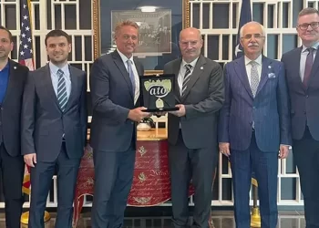 ATO Başkanı Baran’dan ABD Büyükelçisi Flake’e ziyaret