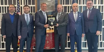 ATO Başkanı Baran’dan ABD Büyükelçisi Flake’e ziyaret