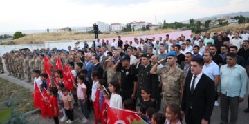 Malazgirt şehidini şehit edildiği yerde andı!