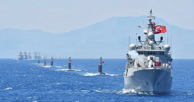 MSB'den KKTC'ye 50 gemiyle gövde gösterisi msb kktc habermeydan