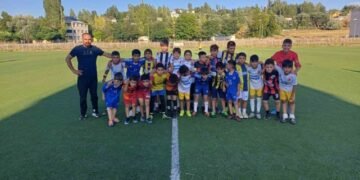 Muş Malazgirt’te, açılan futbol akademisine çocuklar büyük ilgi gösterdi!