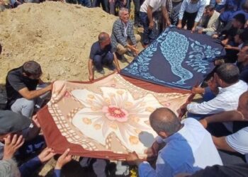 Muş Malazgirt’teki sel felaketinde hayatını kaybeden Nazar toprağa verildi!