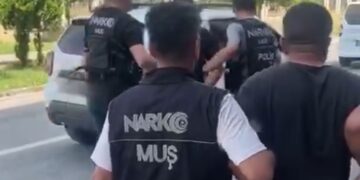 Muş’ta, 36 yıl 11 ay hapis cezası bulunan 2 kişi yakalandı!