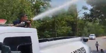 Muş’ta, korkutan mezarlık yangını!