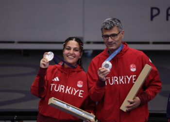 Paris 2024’te, Tarhan-Dikeç ikilisi gümüş madalya kazandı!