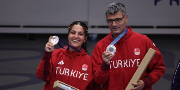 Paris 2024’te, Tarhan-Dikeç ikilisi gümüş madalya kazandı!